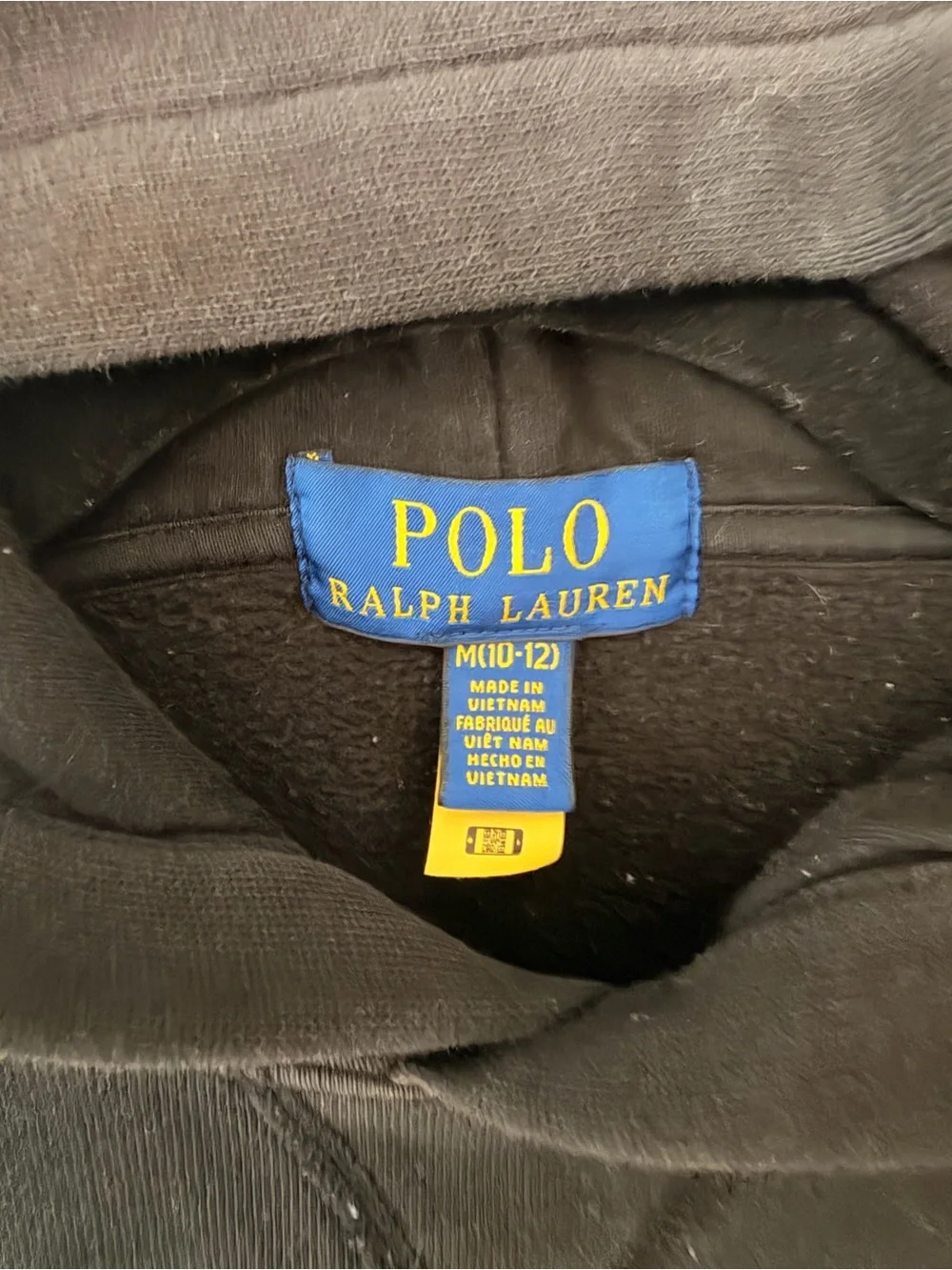 Polo by Ralph Lauren Black Hoodie